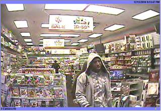 Metro Police released photos of suspects in the Dec. 13, 2010, robbery of a video game store near Tropicana Avenue and Fort Apache Road.